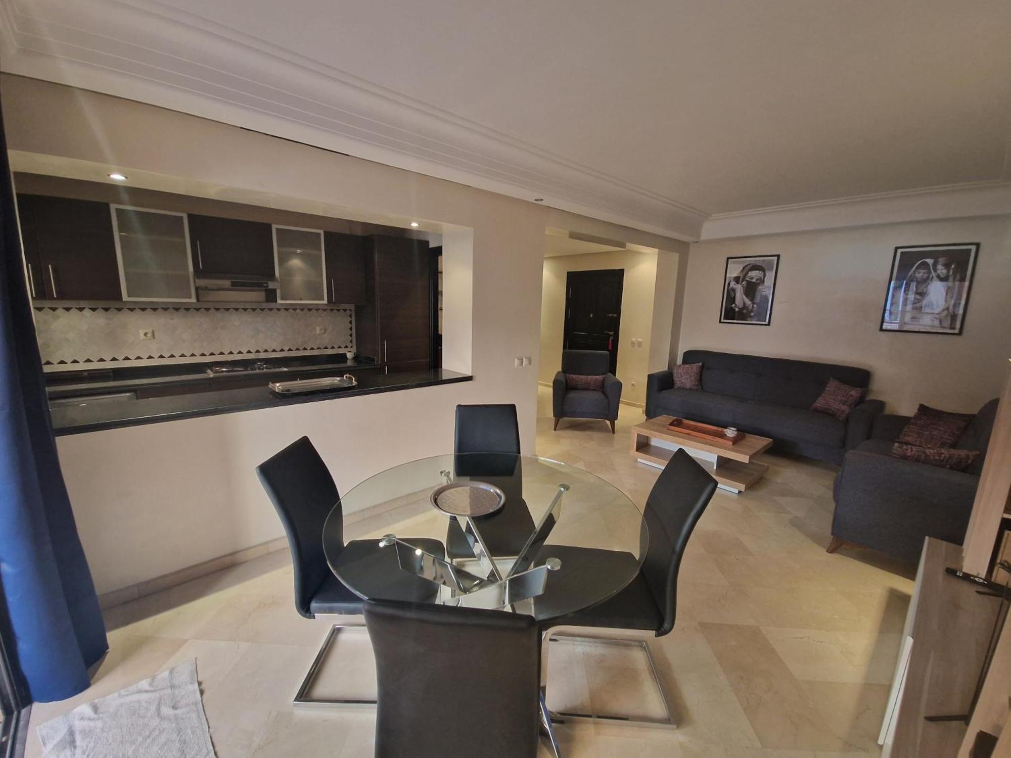 Appartement Carre D'Or Centre Marrakech Marrakesh Exteriör bild