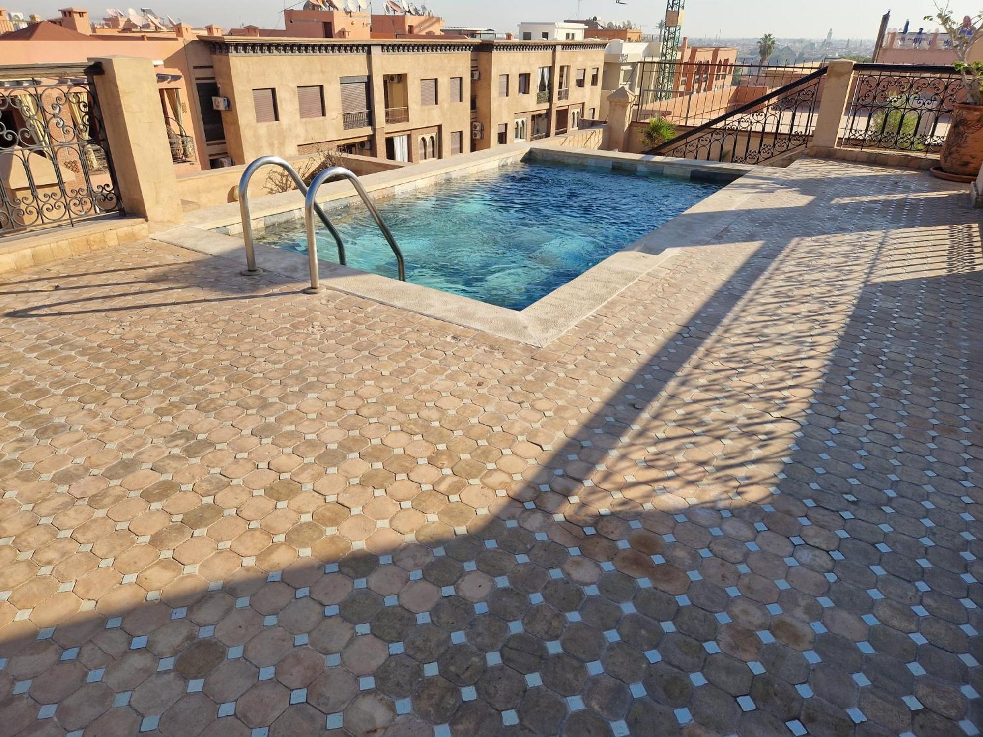 Appartement Carre D'Or Centre Marrakech Marrakesh Exteriör bild
