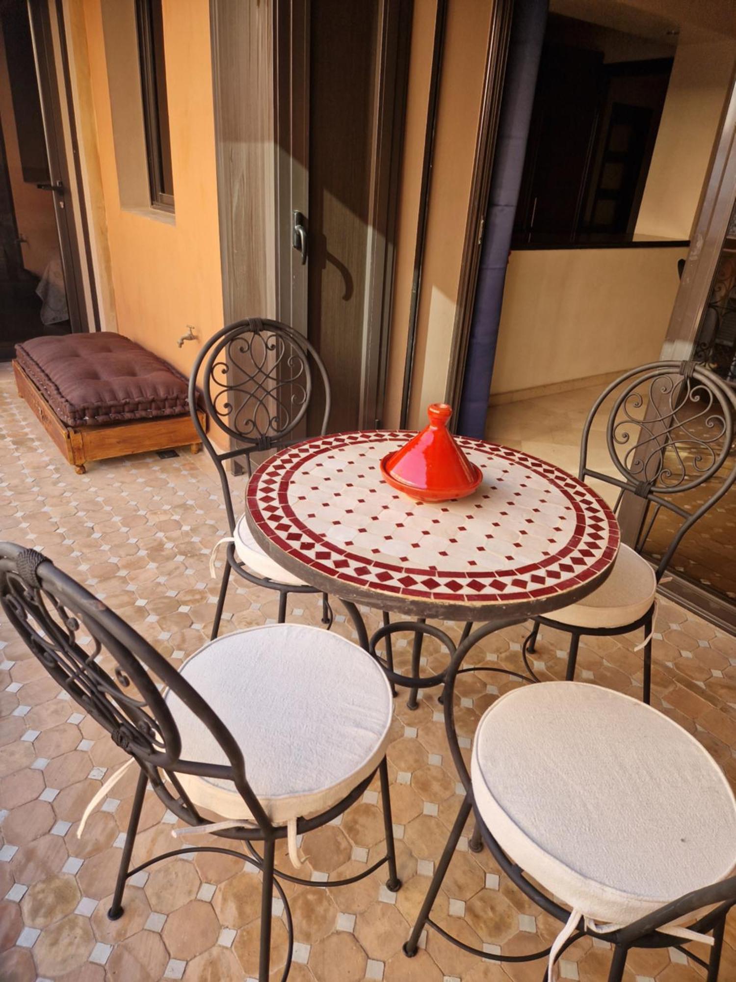 Appartement Carre D'Or Centre Marrakech Marrakesh Exteriör bild